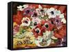 Vase of Anemones (Oil on Canvas)-Louis Valtat-Framed Stretched Canvas