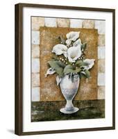 Vase of Callas-A^ Da Costa-Framed Art Print