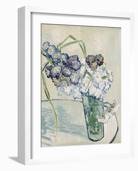Vase of Carnations, c.1890-Vincent van Gogh-Framed Giclee Print
