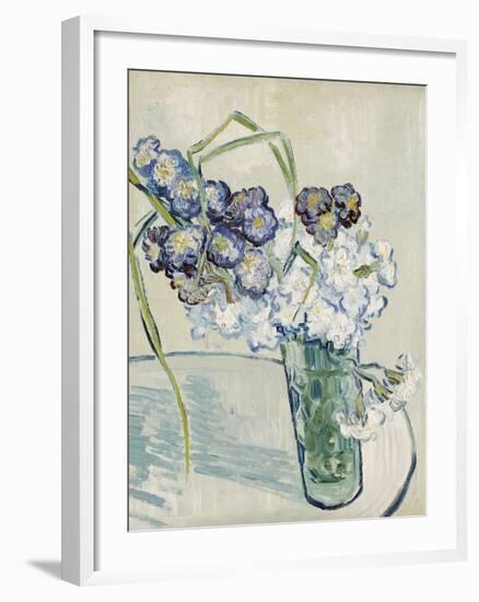 Vase of Carnations, c.1890-Vincent van Gogh-Framed Giclee Print