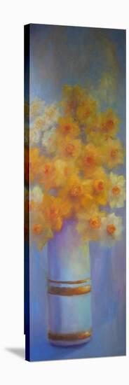 Vase of Daffodils, 2018-Lee Campbell-Stretched Canvas