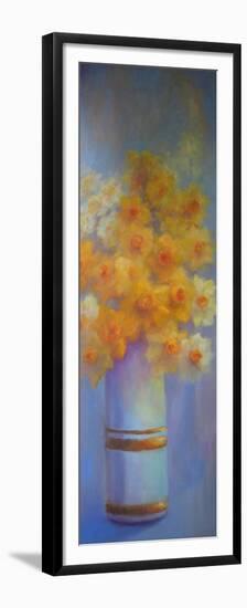 Vase of Daffodils, 2018-Lee Campbell-Framed Premium Giclee Print