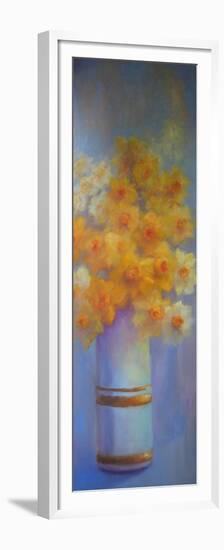 Vase of Daffodils, 2018-Lee Campbell-Framed Premium Giclee Print