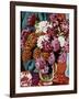 Vase of Dahlias, 1937 (Oil on Canvas)-Louis Valtat-Framed Giclee Print