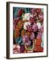 Vase of Dahlias, 1937 (Oil on Canvas)-Louis Valtat-Framed Giclee Print