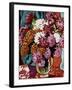 Vase of Dahlias, 1937 (Oil on Canvas)-Louis Valtat-Framed Giclee Print