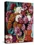 Vase of Dahlias, 1937 (Oil on Canvas)-Louis Valtat-Stretched Canvas
