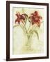 Vase of Day Lilies III-Cheri Blum-Framed Art Print