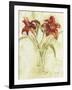 Vase of Day Lilies III-Cheri Blum-Framed Art Print