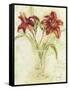 Vase of Day Lilies III-Cheri Blum-Framed Stretched Canvas
