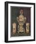 'Vase of Dresden Porcelain and Pair of Porcelain Beakers', 1863-Robert Dudley-Framed Giclee Print