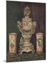 'Vase of Dresden Porcelain and Pair of Porcelain Beakers', 1863-Robert Dudley-Mounted Giclee Print