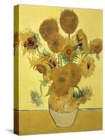 Vase of Fifteen Sunflowers, c.1888-Vincent van Gogh-Stretched Canvas