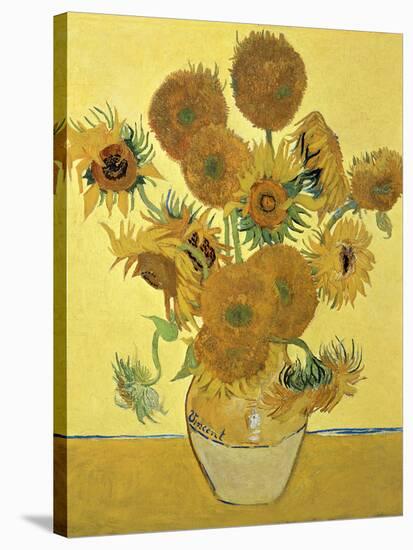 Vase of Fifteen Sunflowers, c.1888-Vincent van Gogh-Stretched Canvas