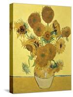 Vase of Fifteen Sunflowers, c.1888-Vincent van Gogh-Stretched Canvas