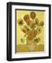 Vase of Fifteen Sunflowers, c.1888-Vincent van Gogh-Framed Premium Giclee Print