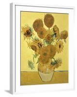 Vase of Fifteen Sunflowers, c.1888-Vincent van Gogh-Framed Giclee Print