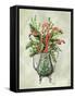 Vase Of Flamingos-Fab Funky-Framed Stretched Canvas