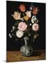 Vase of Flowers, 1609-1615-Jan Brueghel the Elder-Mounted Giclee Print