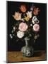 Vase of Flowers, 1609-1615-Jan Brueghel the Elder-Mounted Giclee Print