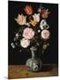 Vase of Flowers, 1609-1615-Jan Brueghel the Elder-Mounted Giclee Print