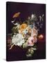 Vase of Flowers, 1695-Rachel Ruysch-Stretched Canvas