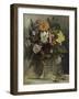 Vase of Flowers, 1833-Eugene Delacroix-Framed Premium Giclee Print
