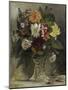Vase of Flowers, 1833-Eugene Delacroix-Mounted Premium Giclee Print
