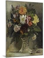 Vase of Flowers, 1833-Eugene Delacroix-Mounted Giclee Print