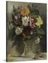 Vase of Flowers, 1833-Eugene Delacroix-Stretched Canvas