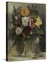 Vase of Flowers, 1833-Eugene Delacroix-Stretched Canvas