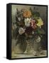 Vase of Flowers, 1833-Eugene Delacroix-Framed Stretched Canvas