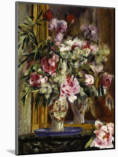 Vase of Flowers, 1871-Pierre-Auguste Renoir-Mounted Giclee Print