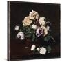 Vase of Flowers, 1876-Ignace Henri Jean Fantin-Latour-Stretched Canvas