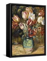 Vase of Flowers, 1888-89-Pierre-Auguste Renoir-Framed Stretched Canvas