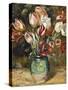 Vase of Flowers, 1888-89-Pierre-Auguste Renoir-Stretched Canvas