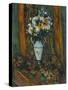 Vase of Flowers, 1900-3 (Oil on Canvas)-Paul Cezanne-Stretched Canvas