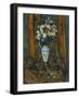 Vase of Flowers, 1900-3 (Oil on Canvas)-Paul Cezanne-Framed Giclee Print