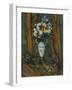 Vase of Flowers, 1900-3 (Oil on Canvas)-Paul Cezanne-Framed Giclee Print