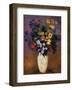 Vase of Flowers, 1914-Odilon Redon-Framed Art Print