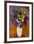 Vase of Flowers, 1914-Odilon Redon-Framed Art Print