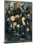 Vase of Flowers, 19th-Paul Cézanne-Mounted Giclee Print