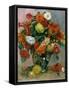 Vase of Flowers, C.1884-Pierre-Auguste Renoir-Framed Stretched Canvas