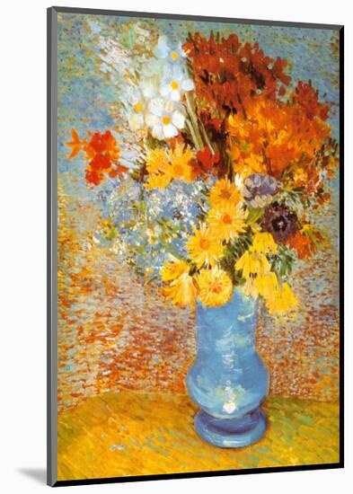 Vase of Flowers, c.1887-Vincent van Gogh-Mounted Art Print