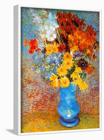 Vase of Flowers, c.1887-Vincent van Gogh-Framed Art Print