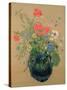 Vase of Flowers, c.1905-08-Odilon Redon-Stretched Canvas