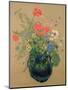Vase of Flowers, c.1905-08-Odilon Redon-Mounted Giclee Print