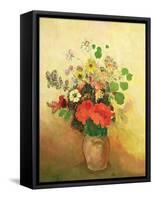 Vase of Flowers, C.1908-10-Odilon Redon-Framed Stretched Canvas