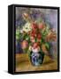 Vase of Flowers, c.1909-Pierre-Auguste Renoir-Framed Stretched Canvas