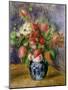 Vase of Flowers, c.1909-Pierre-Auguste Renoir-Mounted Giclee Print